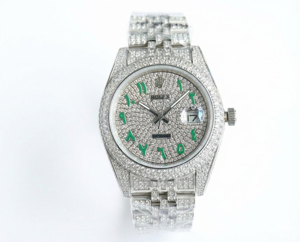 Rolex Datejust Iced out
