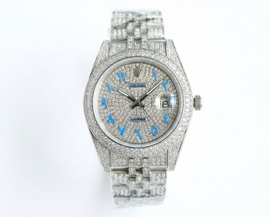 Rolex Datejust Iced out