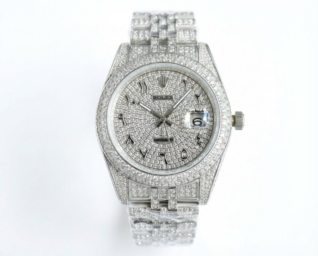 Rolex Datejust Iced out